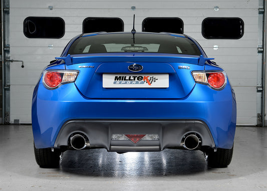 Milltek Sport | Abgasanlage MSD & ESD (Cat-Back) | GT 86 BRZ I |ECE-Zulassung