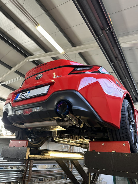 DTH | Impianto di scarico con valvola MSD & ESD (Cat-Back) | GT/GR86 & BRZ I&II | Omologazione ECE