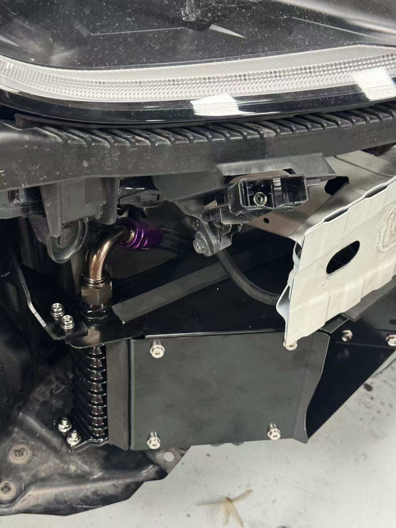 GreenFuchs x SKCustom | 10-row oil cooler with thermostat & air deflectors | GR86 & BRZ II