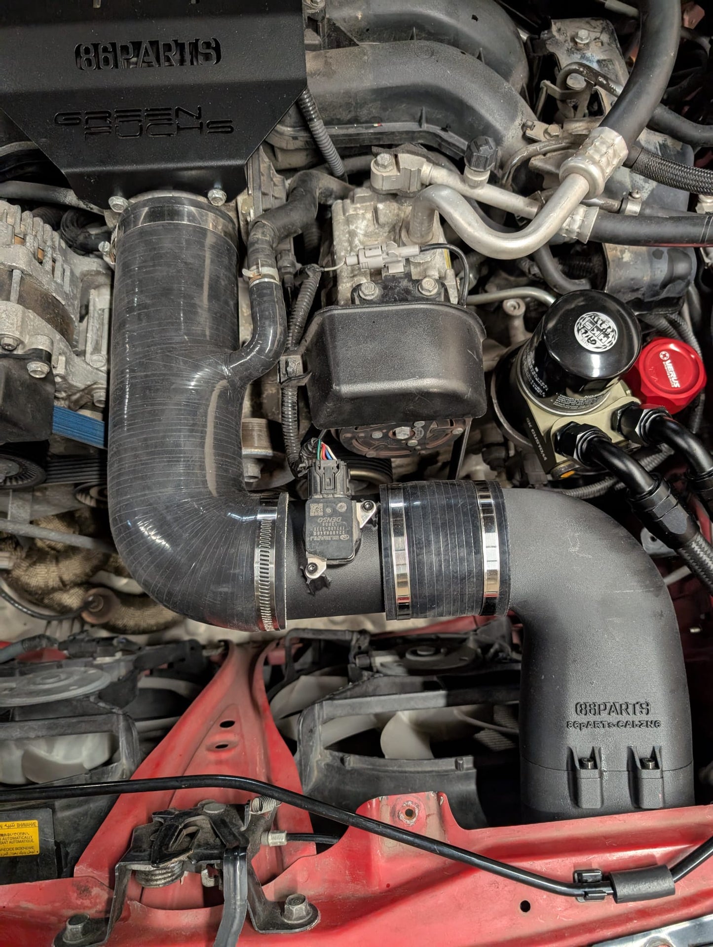 Mishimoto | Intake Hose (Blue/Black/Red) | GT86 & BRZ I