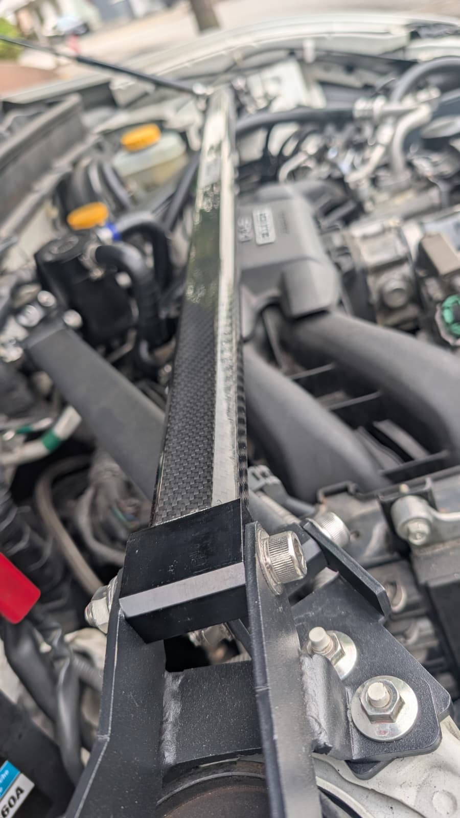 GreenFuchs | Full carbon strut brace front/rear | GT/GR 86 & BRZ I/II