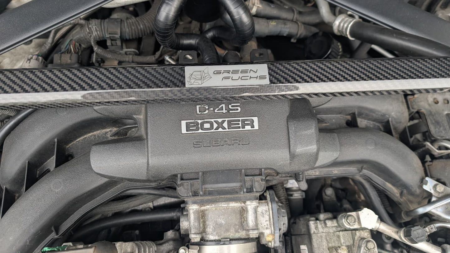 GreenFuchs | Full carbon strut brace front/rear | GT/GR 86 & BRZ I/II