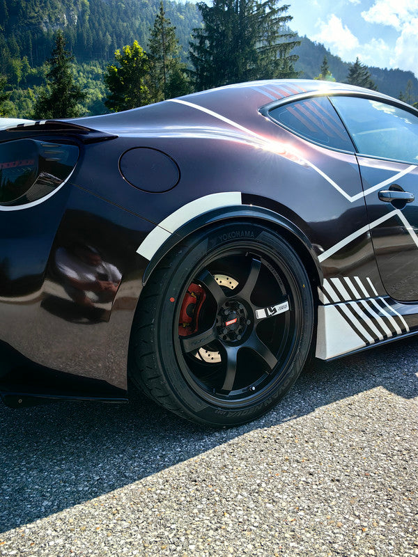 TRD fender flares front+rear | GT 86 VFL (12-16) | *Primed*