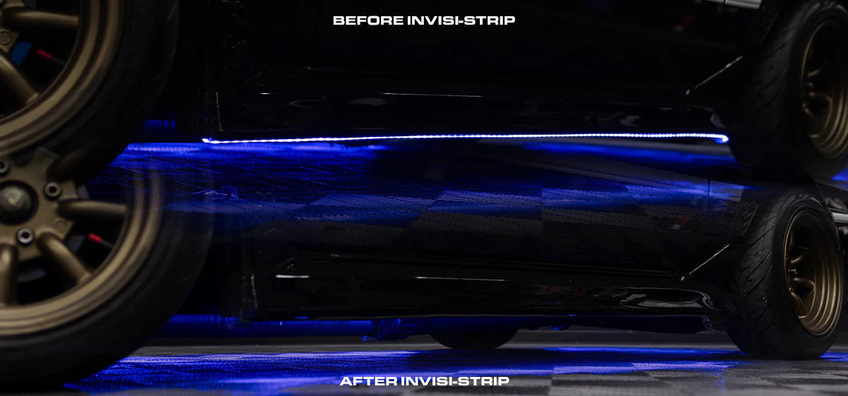 ElGlow® - Hardtuned | Kit di illuminazione sottoscocca attiva | App per illuminazione sottoscocca a LED RGB | Universale