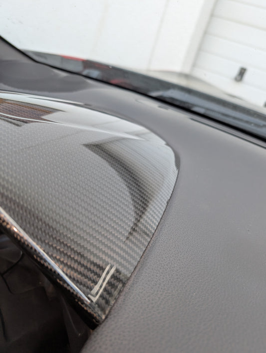 GreenFuchs | Carbon speedometer cover (stick on) | GT86 & BRZ I