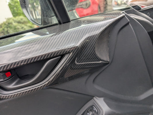 GreenFuchs | Carbon Door Handle Cover Set L&R (Stick on) | GR86 & BRZ II