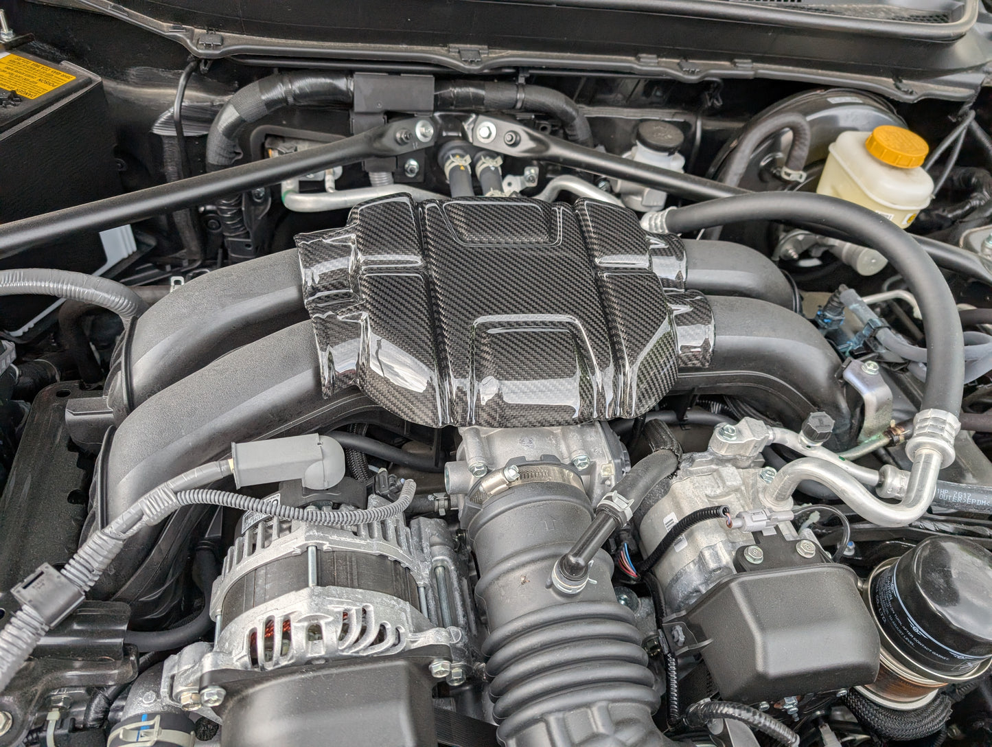 GreenFuchs | FA24 engine cover full carbon (replacement) | GR86 & BRZ II
