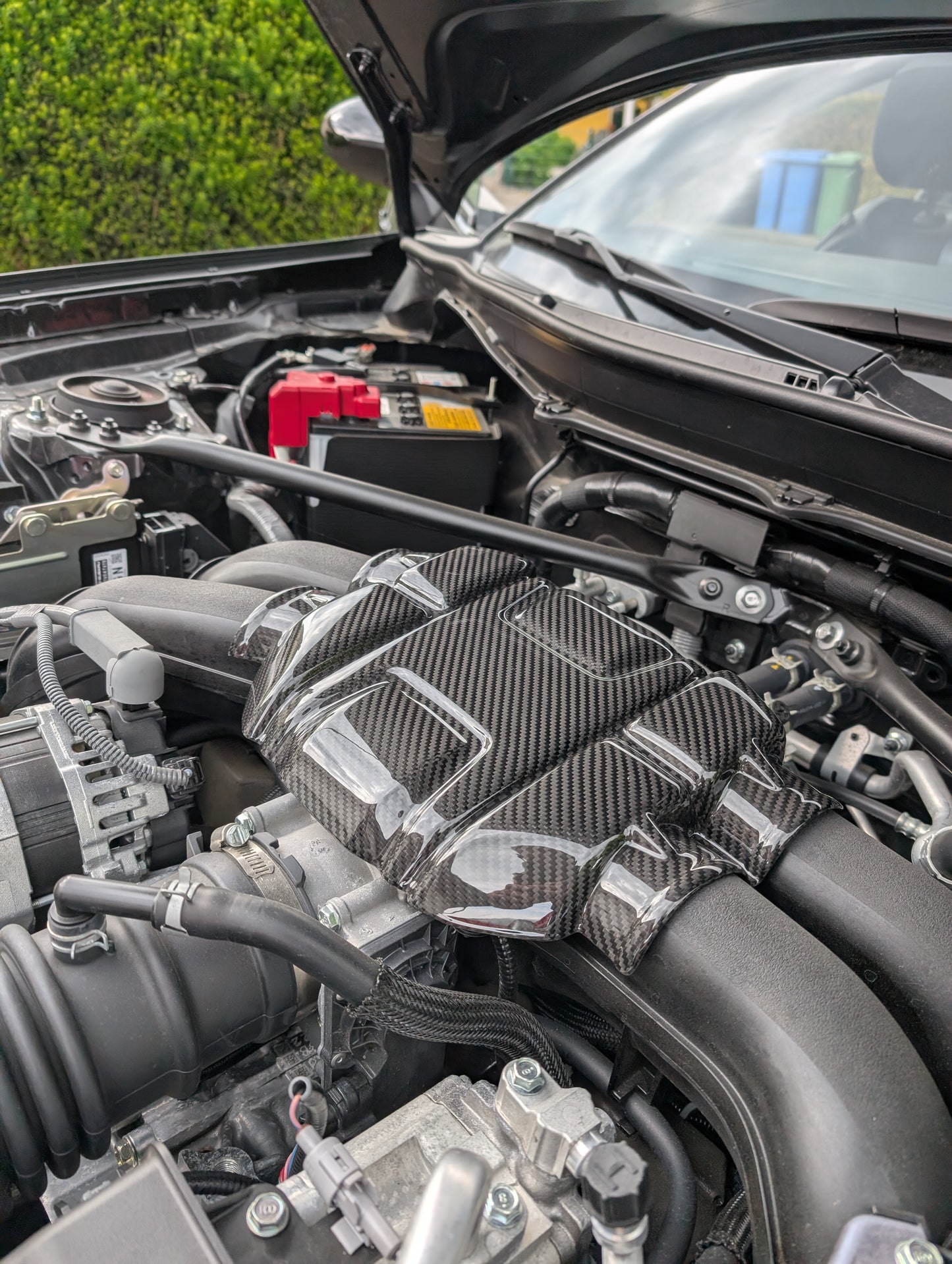 GreenFuchs | FA24 engine cover full carbon (replacement) | GR86 & BRZ II