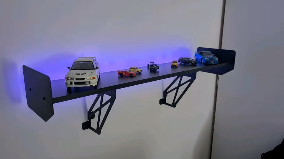 86pARTs | Mensola da parete Spoiler | Decorazione universale