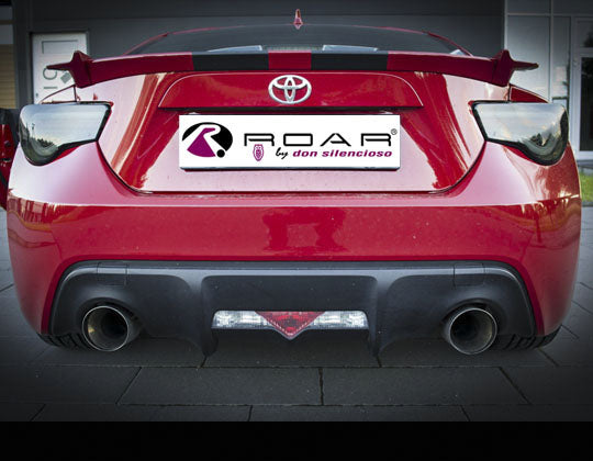 ROAR by Don Silencioso | Exhaust system MSD / ESD (Cat-back) | GT86 & BRZ I | ECE approval