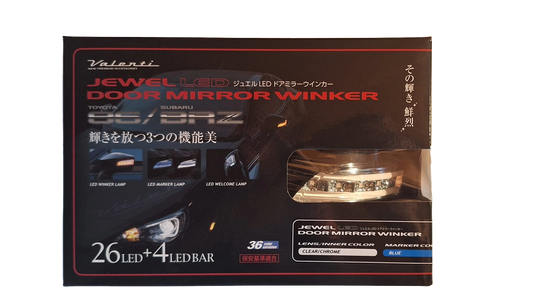 Indicatori di direzione a LED per specchietti laterali Valenti Jewel | GT 86 BRZ I