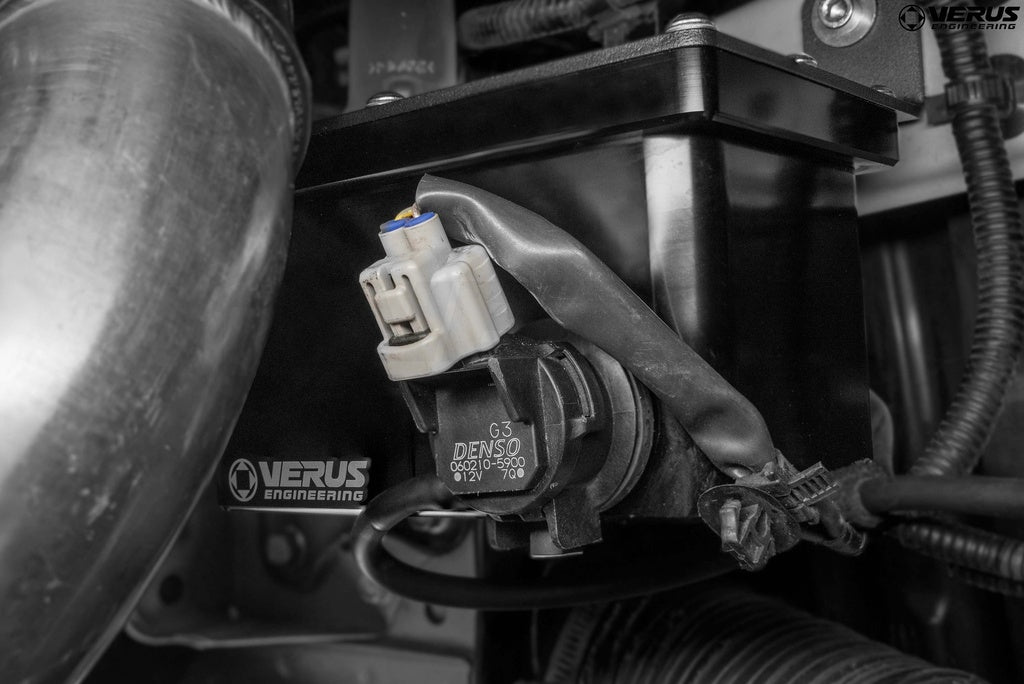VERUS Engineering | Optimized small aluminum washer fluid reservoir (brake cooling) | GT86 BRZ I