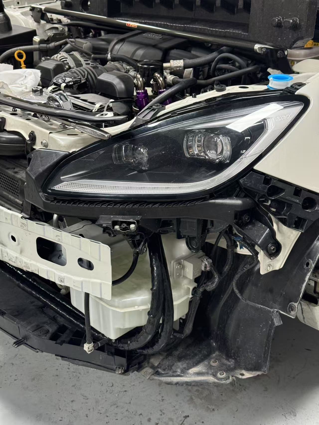 GreenFuchs x SKCustom | 10-row oil cooler with thermostat & air deflectors | GR86 & BRZ II