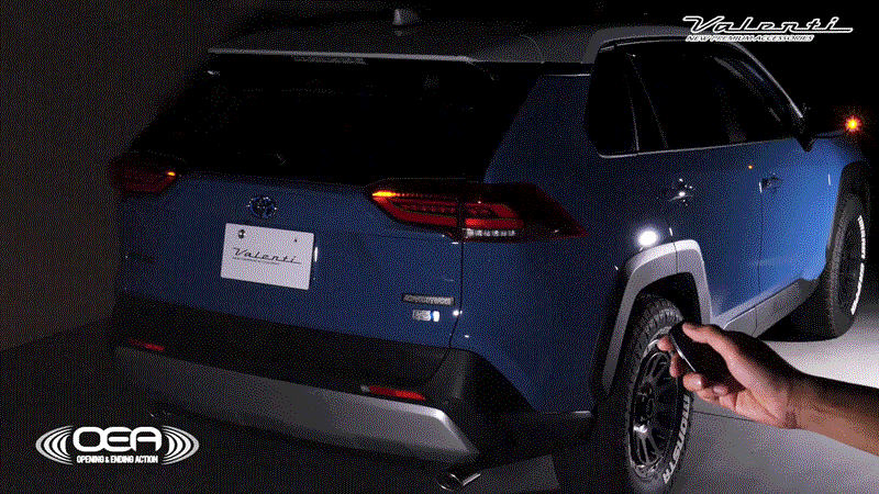 Valenti | Ultra LED taillight (red / smoked) | RAV4 50 series (ECE approved)