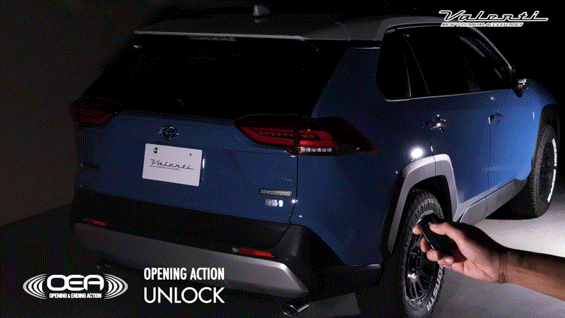 Valenti | Ultra LED taillight (red / smoked) | RAV4 50 series (ECE approved)