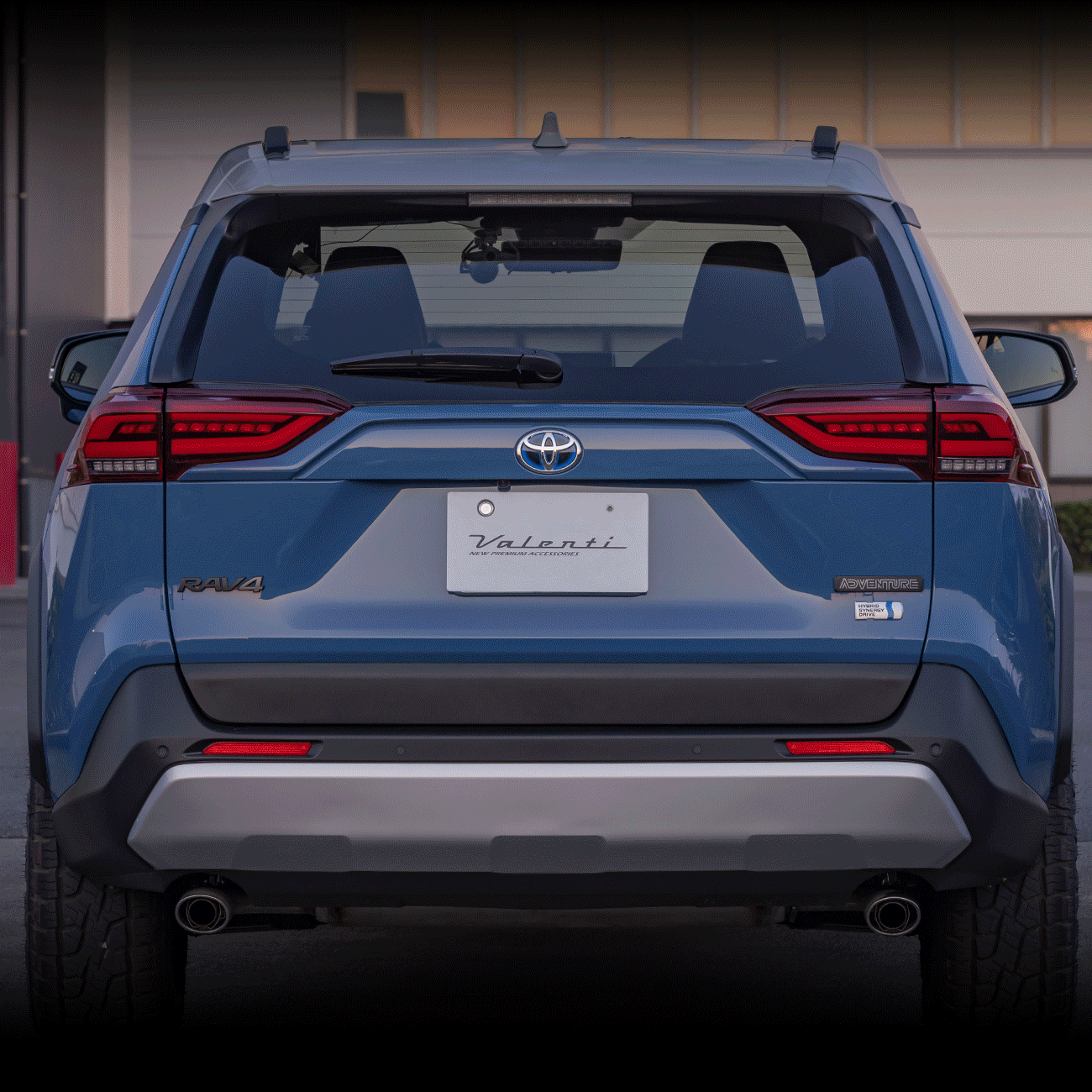 Valenti | Ultra LED taillight (red / smoked) | RAV4 50 series (ECE approved)