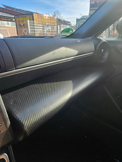GreenFuchs | Full carbon dashboard cover for passenger (stick-on) | GR86 &amp; BRZ II