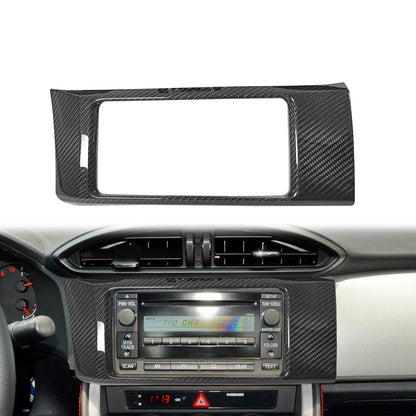 GreenFuchs | Vollcarbon Radio & Armaturenbrettcover (2-teilig)| GT86 & BRZ I