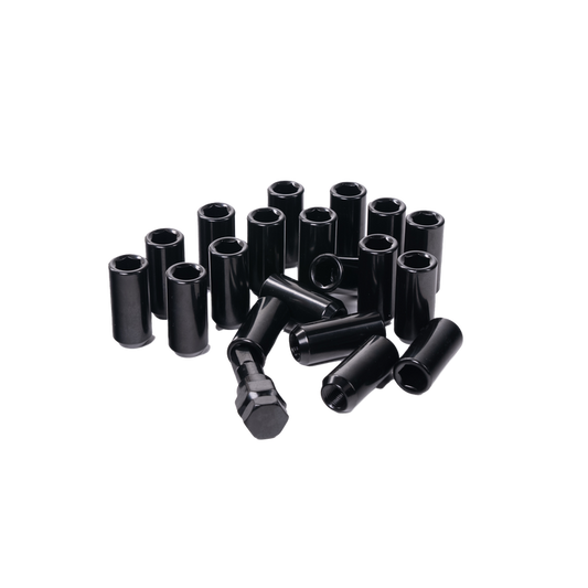 SixNine - Set di dadi ruota/dadi ruota da 20 pezzi (materiale di montaggio) - nero | universale