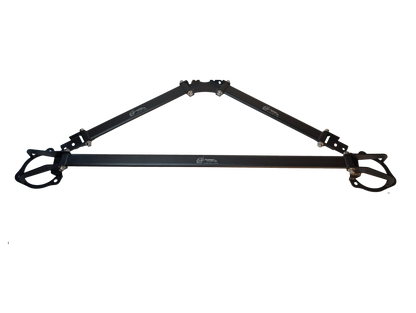GreenFuchs | Front strut brace (+triangle) | GT/GR 86 &amp; BRZ I/II