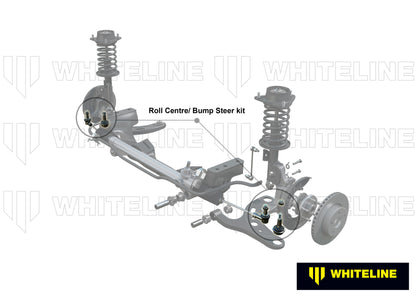 Whiteline | Rollcenter (Lenkung) Korrekturkit Vorne | GT/GR 86 & BRZ I & II