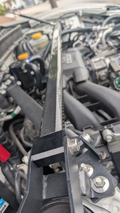 GreenFuchs | Full carbon strut brace front/rear | GT/GR 86 & BRZ I/II