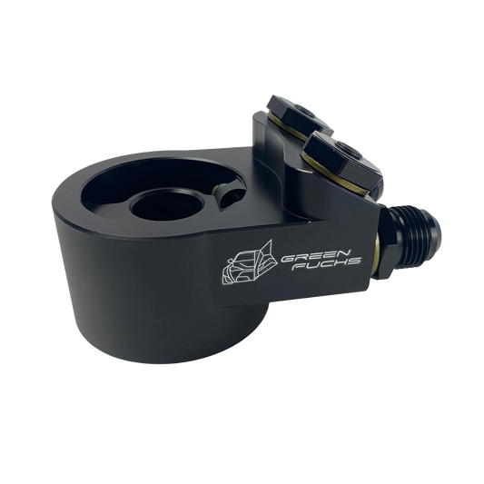 GreenFuchs | Sandwichplate Ölkühler mit Thermostat | GT/GR86 & BRZ I/II