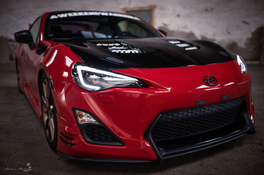 VLand | Headlights (without bulbs L&R) (with ECE) LHD | GT86 & BRZ I