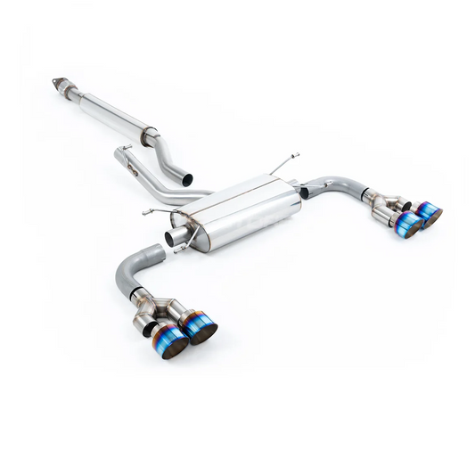 Milltek Sport | Quad exhaust system for GR rear MSD &amp; ESD (Cat-Back) | GR 86 | ECE approval