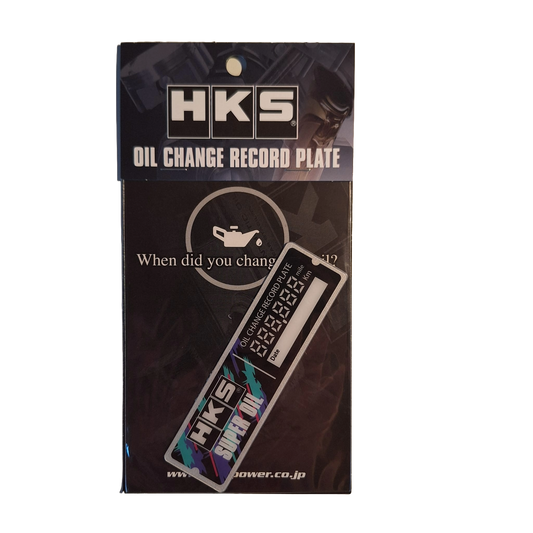 HKS oil change sticker | universal