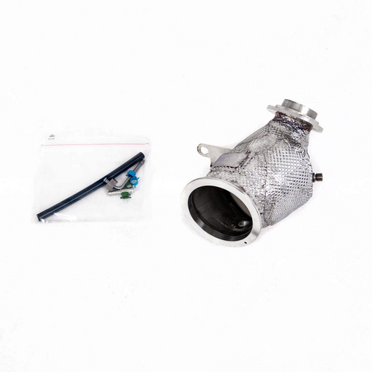 GreenFuchs Milltek Sport HJS Downpipe aus Edelstahl mit Katalysator für Toyota GR Yaris inklusive Montagematerial