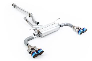 Milltek Sport | Quad exhaust system for GR rear MSD &amp; ESD (Cat-Back) | GR 86 | ECE approval