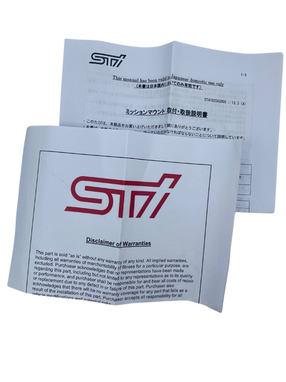 STI | Supporti trasmissione | GT/GR 86 e Subaru BRZ I e II