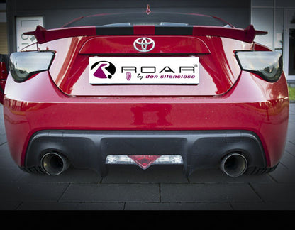 ROAR by Don Silencioso | Exhaust system MSD / ESD (Cat-back) | GT86 &amp; BRZ I | ECE approval