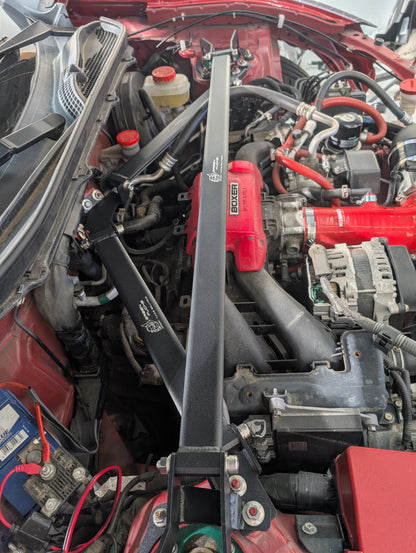 GreenFuchs | Front strut brace (+triangle) | GT/GR 86 &amp; BRZ I/II