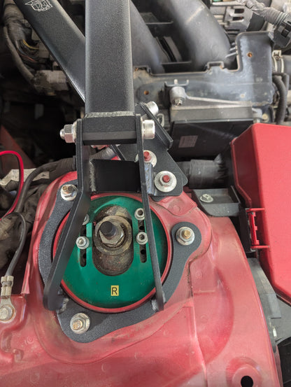 GreenFuchs | Front strut brace (+triangle) | GT/GR 86 &amp; BRZ I/II