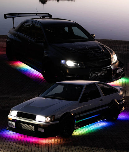 ElGlow® - Hardtuned | Active Underglow Kit | LED RGB Unterbodenbeleuchtung App | Universal