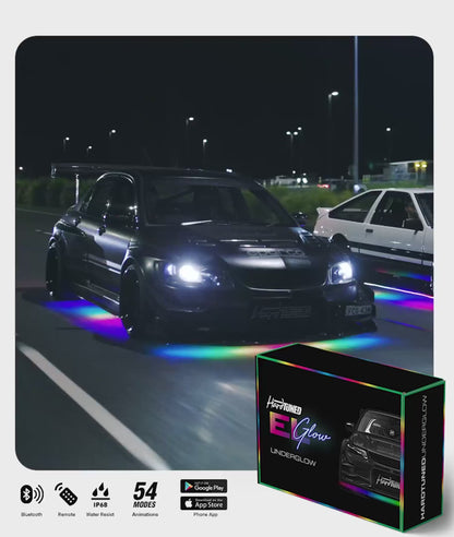 ElGlow® - Hardtuned | Active Underglow Kit | LED RGB Unterbodenbeleuchtung App | Universal